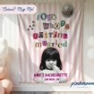 Bachelorette Photo Banner, Look Who s Getting Married Custom Bride Photo Tapestry, Personalized Disco Bach Party Backdrop