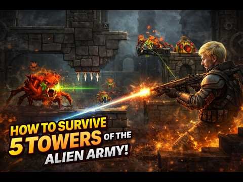 How To Survive 5 Towers Of The Alien Army