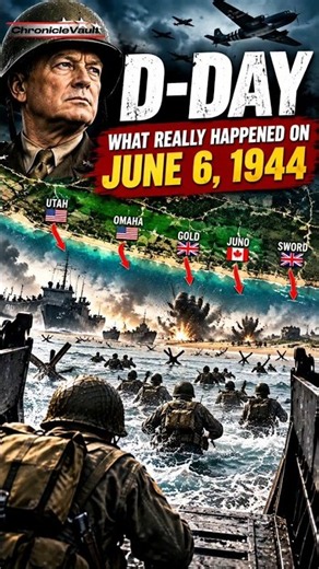 D-Day: What Really Happened on June 6, 1944? ⚔️ | The Normandy Landings