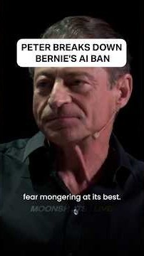 Peter Diamandis breaks down Bernie Sanders' three-part plan to ban super intelligence.