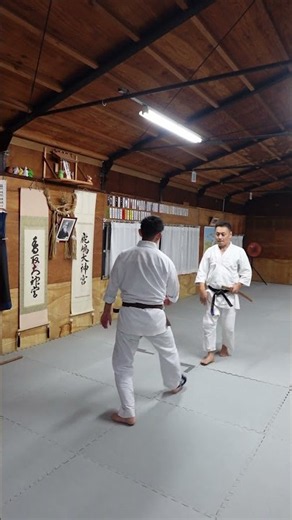 相半身片手取り上方回転抜けて投げ 剣の手引き 【合気道象水館】 松本 3 #aikido #合気道