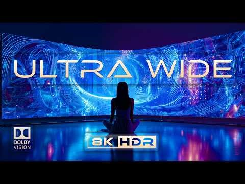 SHOW OFF YOUR ULTRA WIDE DISPLAY 8K HDR Dolby Vision 60fps Not AI Generated Video
