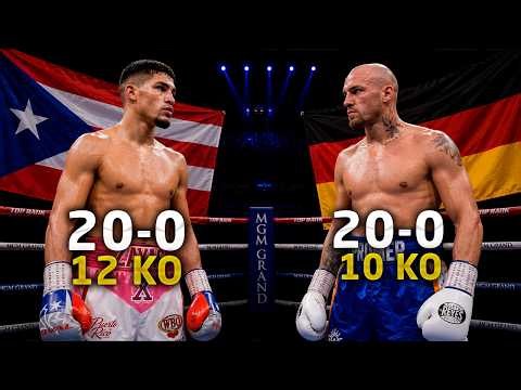 Xander Zayas (Puerto Rico) vs Slawa Spomer (Germany) - Fight Highlights