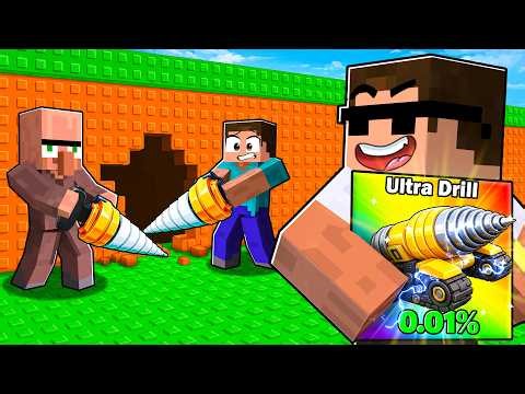 I Pretended To Be a NOOB, Then Used Ultra Drill in Roblox..