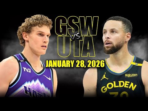 Golden State Warriors vs Utah Jazz Full Game Highlights – January 28, 2026 | NBA Season