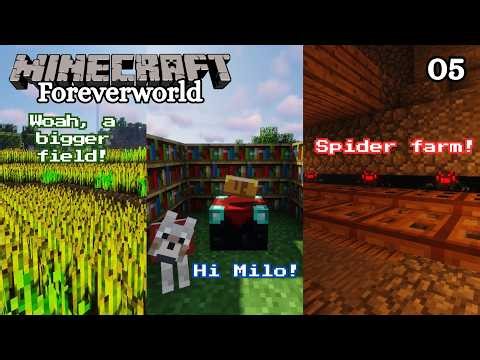 Let's do some chores! | Minecraft Forever World Ep. 5