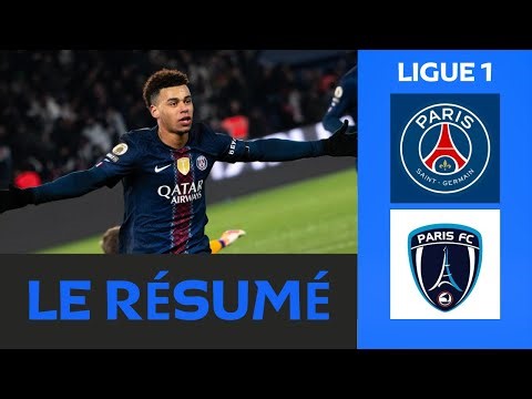 PSG - Paris FC | 2-1 | Résumé | Ligue 1 2025-26 | psg paris fc