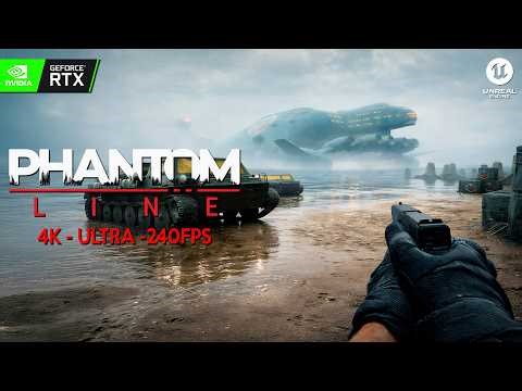 PHANTOM LINE New Playtest Gameplay Demo | Nuclear Horror OPEN WORLD SHOOTER like STALKER and METRO