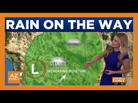 Rain chances ramp up across Phoenix-area