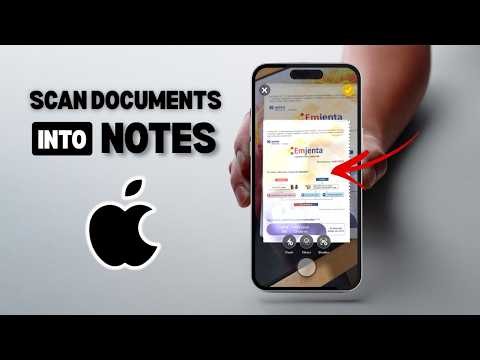 How to scan documents into Notes on iPhone (Full Guide)