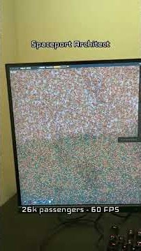 26,000 passengers vs my CPU #tycoongame #indiedev #godotengine