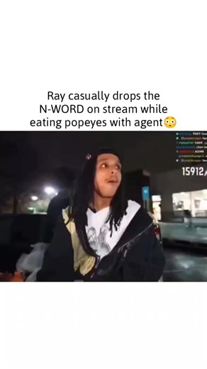 CelebBitesdaily on Instagram: "The internet recently erupted when a viral clip surfaced involving Ray, the popular Taiwanese streamer often associated with Kai Cenat, casually using a racial slur during a live broadcast. The incident occurred while Ray was filming a collaborative stream with Agent 00, a prominent member of the AMP collective. As the two creators sat down to share a meal of Popeyes chicken, Ray dropped the N-word mid-conversation, catching both the live audience and Agent off gua
