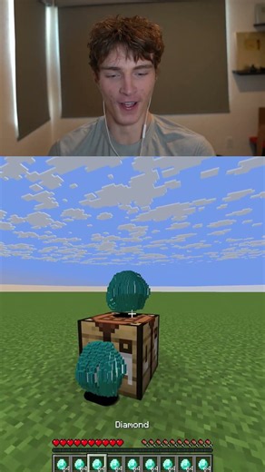 uncrafting diamond blocks until my game crashes