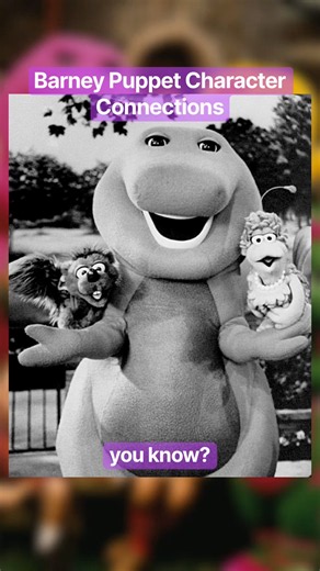 Barney Puppet Character Connections