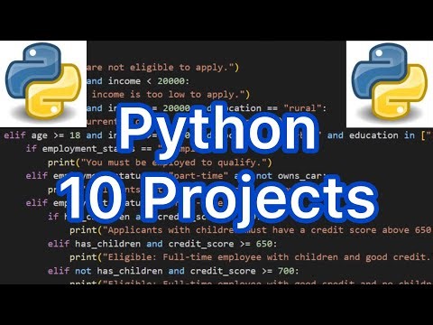 10 Python Projects