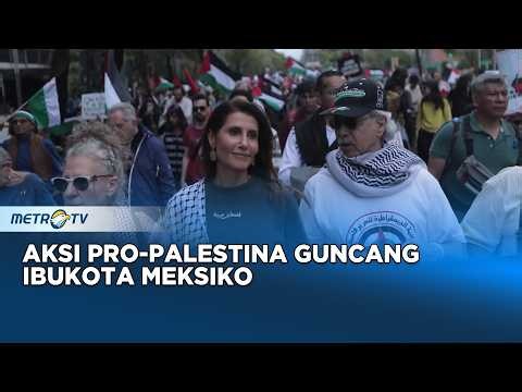 DUBES PALESTINA PIMPIN AKSI SOLIDARITAS DI MEKSIKO