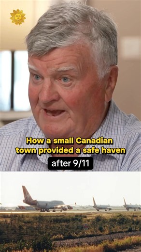 A small Canadian town gave shelter to stranded passengers on 9/11 #shorts