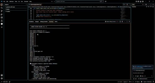 #python #numericalanalysis #linearalgebra #algorithms #numpy #computerscience #programming | amr ahmad