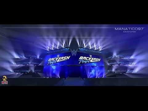 WWE Backlash 2026 Custom Stage Opening Pyro Animation