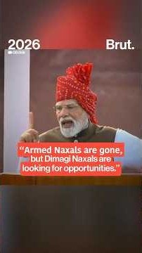 Need to identify and isolate Dimagi Naxals: PM Modi in Independence day speech