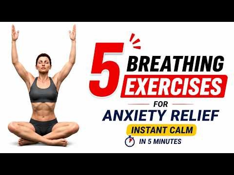 5 Breathing Exercises for Anxiety Relief Instant Calm in 5 Minutes