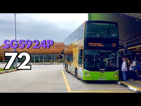 (SUPER RARE) Joyride - 🟢 SG5924P on SBS Transit Bus Service 72 [MAN A95 Euro VI (Batch 1)]