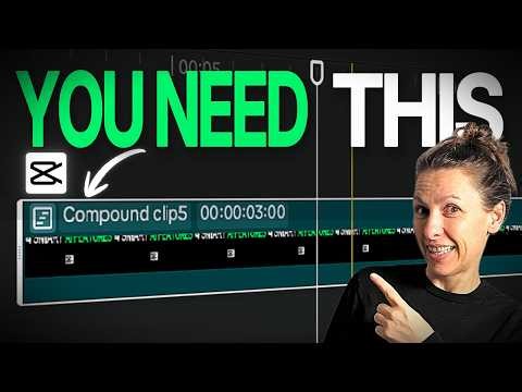 CapCut Compound Clips | Saves Hours of Editing