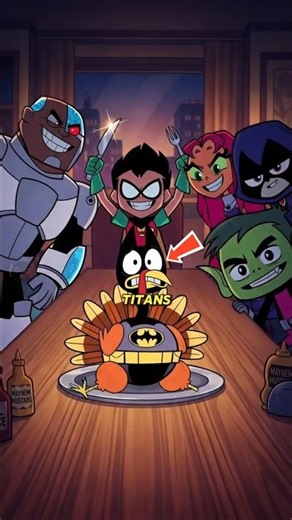 The Teen Titans Ate Batman for Thanksgiving 💀🦃