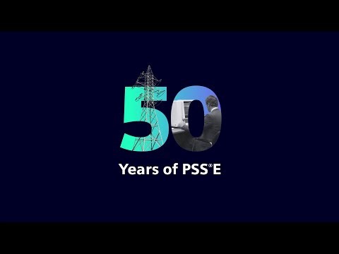 50 Years of PSS®E - Powering the future of grid planning