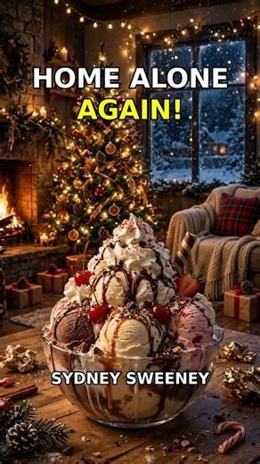 Sydney Sweeney Recreates Home Alone in New Christmas Ad!