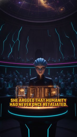 The Ledger An alien war college's most brilliant cadet argued that humanity has never once retaliated against an act of aggression. Every response, across forty-seven documented conflicts, was something far more unsettling — it was accounting. Science Fiction Scifi Shorts Short Stories HFY Military Sci-fi Galactic Council Alien Civilization Space Military #Scifi #ShortStories #ScienceFiction #HFY #Military