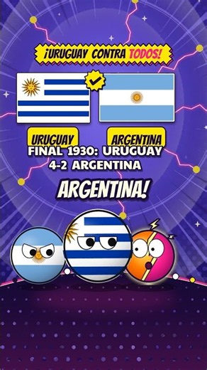 Uruguay contra TODOS: 3 millones de personas... ¡y DOS Mundiales!