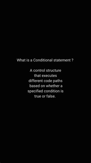 What is a Conditional Statement ? #aisecurity