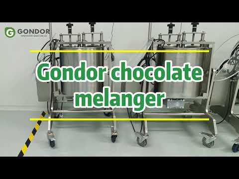 Create SILKY Smooth Chocolate!🍫✨The Secret of Stone Grinding Revealed!#chocolatemelanger #chocolate