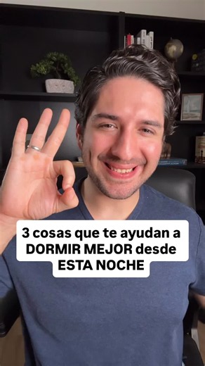 3 cosas que te ayudan a dormir mejor desde esta noche. Puedes estar agotado y aun así tener problemas para dormir. Estar cansado no significa que tu cuerpo y tu mente estén listos para descansar. Hay cosas que puedes hacer antes de acostarte para pasar del estado de alerta a uno de relajación. Hazle tiempo y espacio a tu sueño. Dormir bien ayuda a tu cuerpo a recuperarse para que despiertes con más energía, mejor ánimo y disfrutes más de tu día y de lo que te gusta.