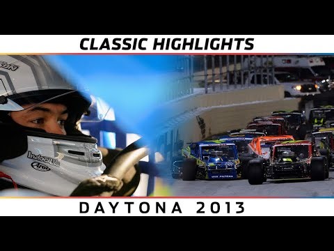 Kyle Larson in a Wild Modified Race at Daytona! (2013) | NASCAR Classic Highlights