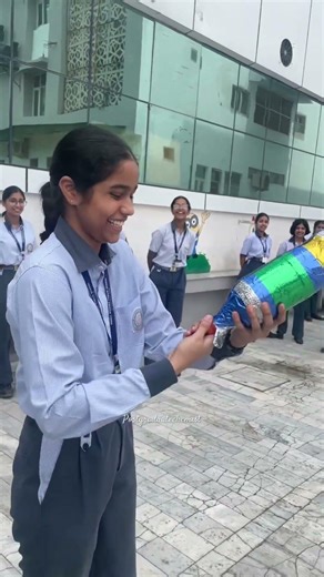 Water Rocket challenge by Riya #science #waterrocket #postgraduatechemist #scienceexperiment