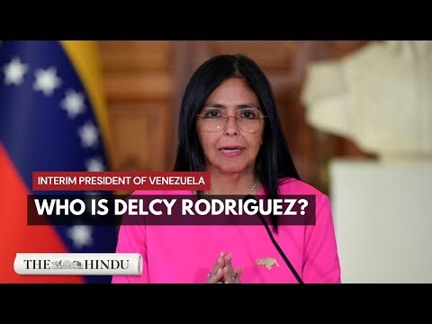 Who is Delcy Rodriguez, the interim President of Venezuela?