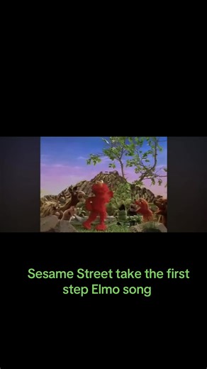 Elmo's Take the First Step Song on Sesame Street