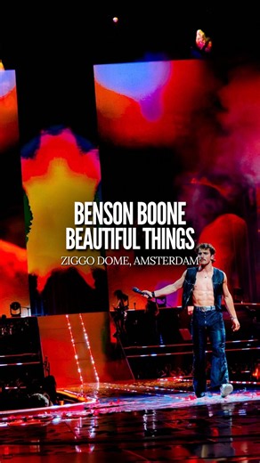 Benson Boone, Beautiful Things | Ziggo Dome, Amsterdam