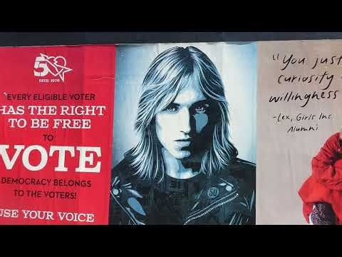 Tom Petty Vote Alanis Morisette Jay Z Posters Los Angeles California October 20, 2026