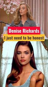 Denise Richards gets real about implants, facelift, and her Ex #hollywoodnews #celebritynews #fyp