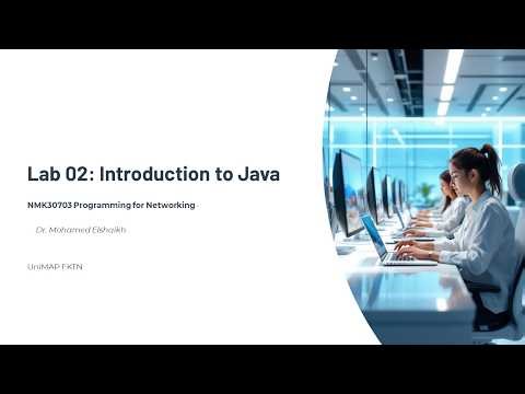 Lab 02 Introduction to Java 2