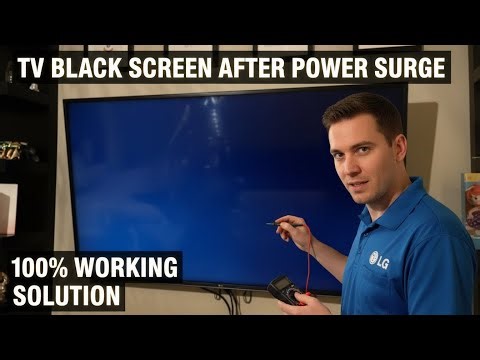 Smart TV No Display After Power Surge – 100% Working Fix (No Technician)