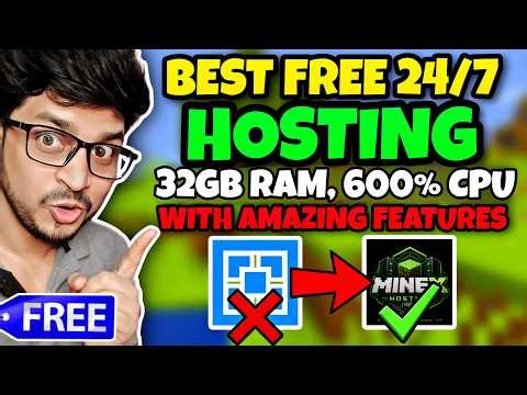 How to Make a FREE 24/7 Java + PE/Bedrock Server | FREE Minecraft Hosting ❤️