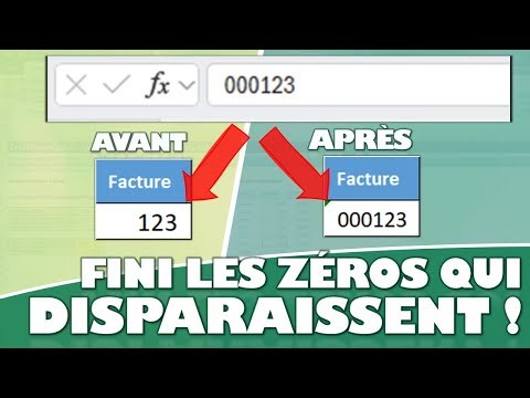 Comment ajouter des zéros devant vos numéros Excel (la 2ème méthode change tout) ?
