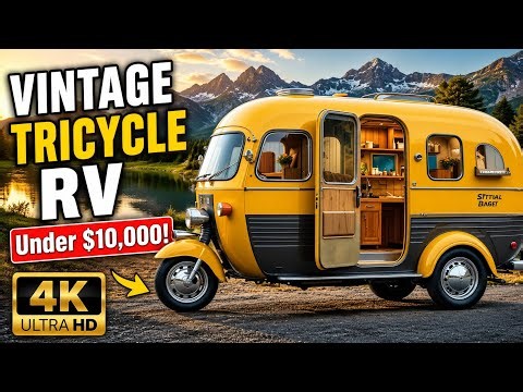 🔥 The Coolest Classic RV Tiny Home on Wheels