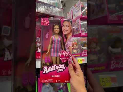 Addison Rae Barbie toy review and unboxing