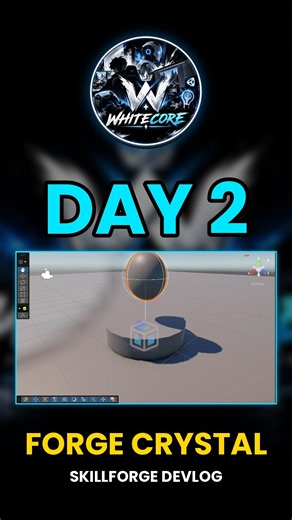 Building My Game's Main Scene in Unity (Day 2) | SkillForge #shorts