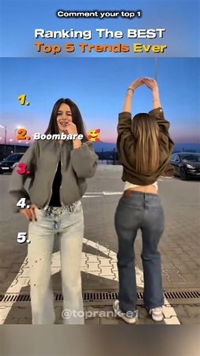 Ranking The Best Top 5 Trend Ever #shorts